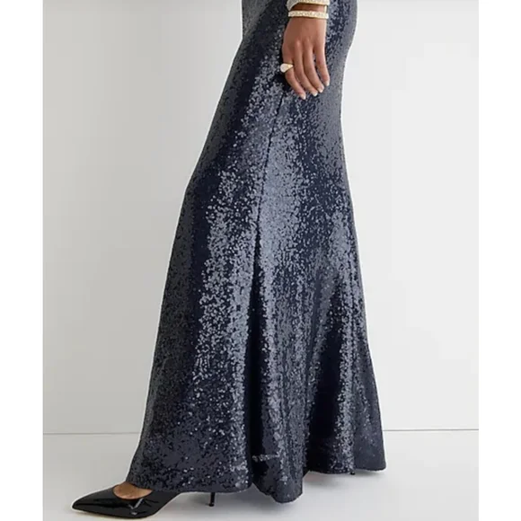 24. J.Crew Marie Marot X J.Crew sequin maxi skirt - Picture 4 of 12